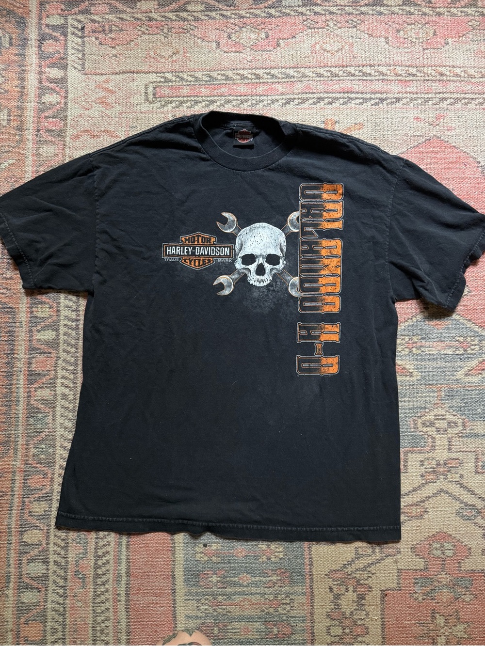 Harley-Davidson Skull & Wrenches Graphic Tee XL